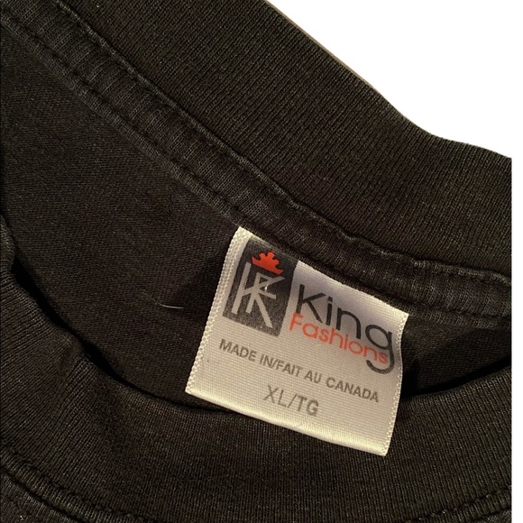 90’s Black Northern Lights Wolves Wilderness Tee - Picture 4 of 4